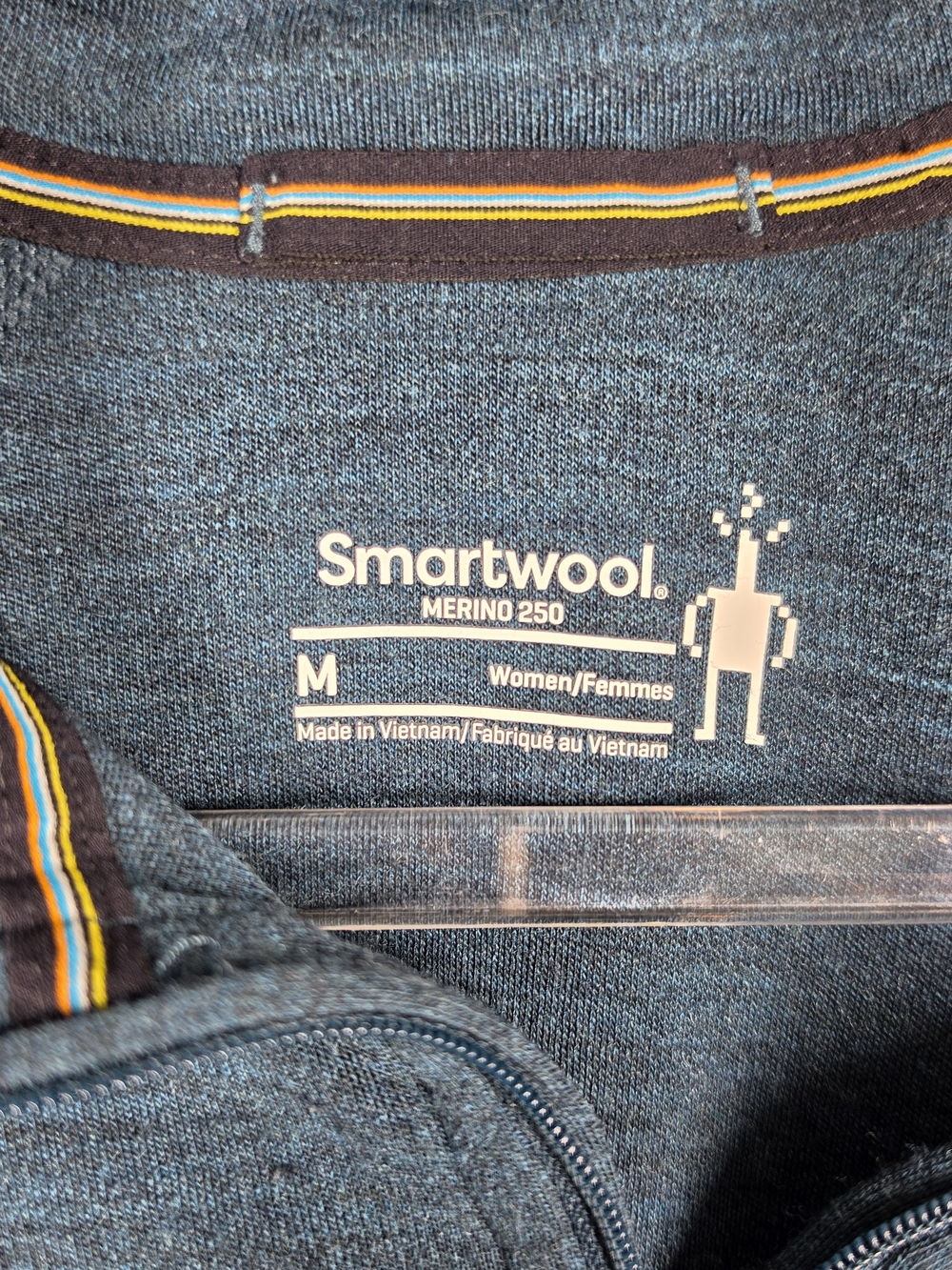 SMARTWOOL QUARTER ZIP PULL-OVER - Picture 8 of 9